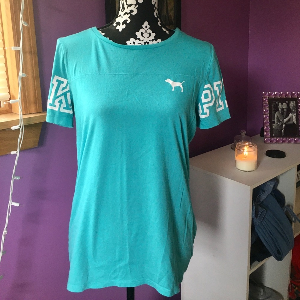 Turquoise PINK Tee